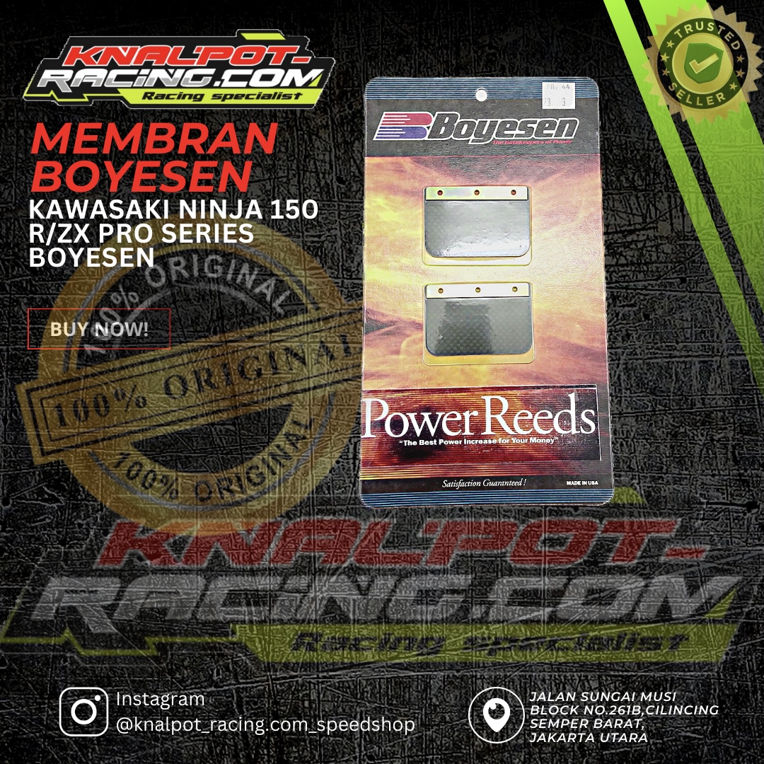 MEMBRAN BOYESEN KAWASAKI NINJA 150 R/ZX PRO SERIES BOYESEN
